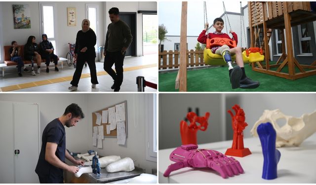 Hatay'da ampute depremzedeler, kurulan merkez sayesinde tedavi için il dışına gitmiyor