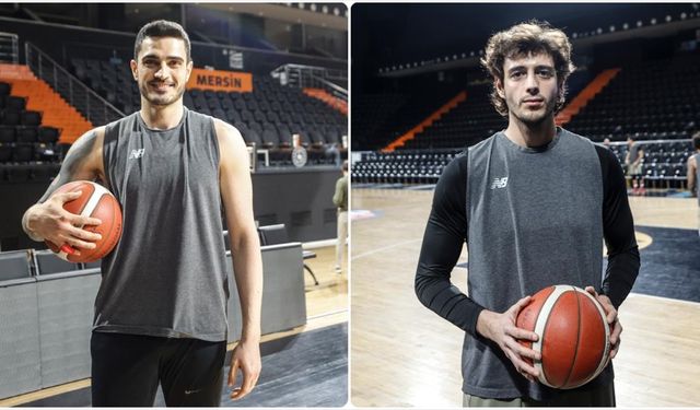 Mersin Spor'un oyuncuları Canberk ve Emre, takıma daha fazla katkı sunmak istiyor