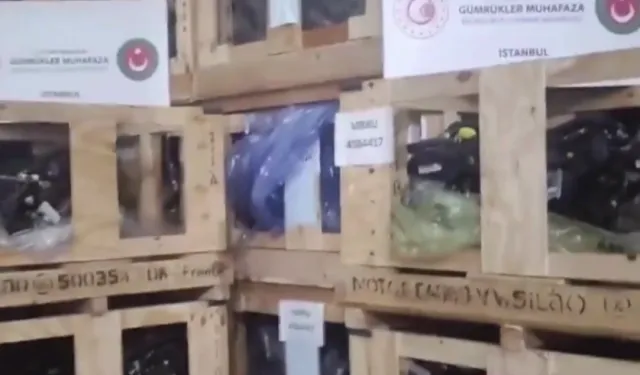 Gümrükler'den uyuşturucu operasyonu