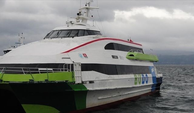 Bursa Deniz Otobüslerinin 6 seferi iptal edildi