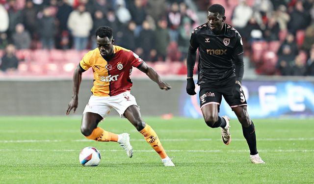 Galatasaray deplasmanda Samsunspor'u mağlup etti
