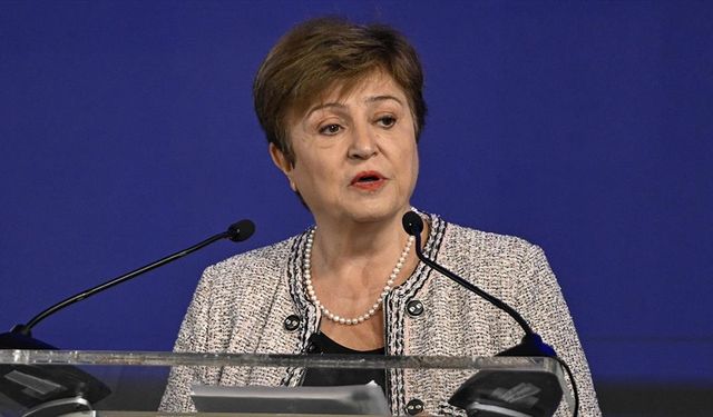 IMF Başkanı Georgieva, büyüme tahminlerinde aşağı yönlü revizyonların olacağına işaret etti
