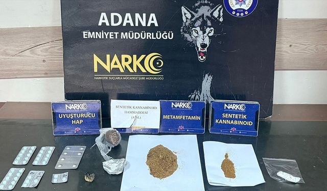 Adana'da uyuşturucu operasyonlarında yakalanan 55 şüpheli tutuklandı