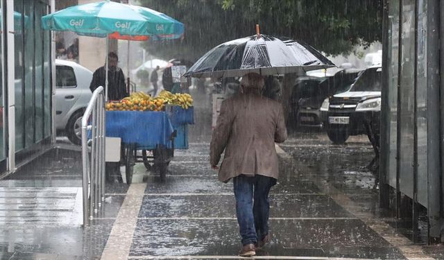 Doğu Akdeniz ve Hatay'ın kuzeyi için kuvvetli sağanak uyarısı