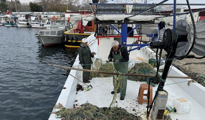 Tekirdağlı balıkçılar yeni yılda bol hamsi ve istavrit umuduyla denize açılacak
