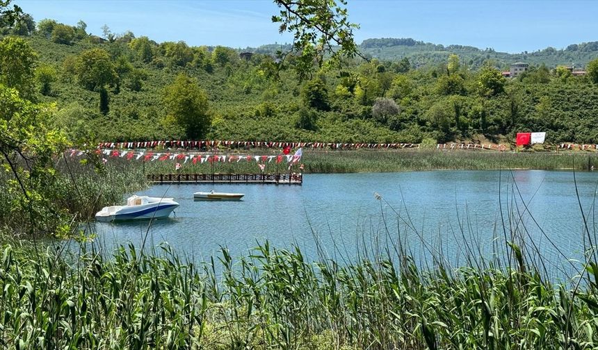 Ordu'daki Gaga Gölü turizme kazandırıldı