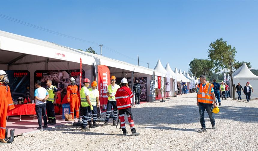 3. Maden Kurtarma Yarışması Kütahya'da başladı