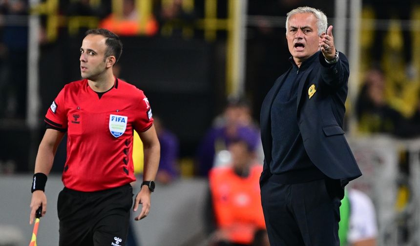 Fenerbahçe Teknik Direktörü Jose Mourinho: Kazanmayı hak eden taraftık ama sonuç daha farklı olabilirdi