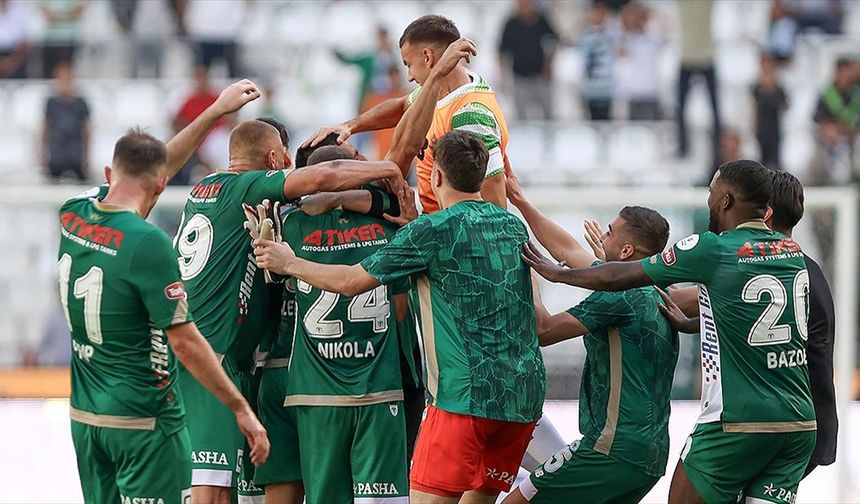 Konyaspor, 8. haftayı 3 puanla kapattı