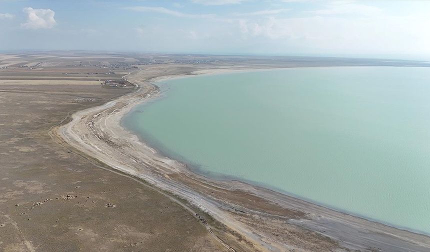 Doğaseverler Arin Gölü kıyısında yürüyüş yaptı