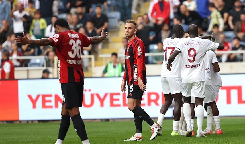 Gaziantep FK, 4 maç sonra yenildi