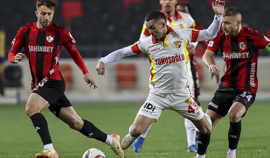 Gaziantep FK, Göztepe'yi evinde yendi