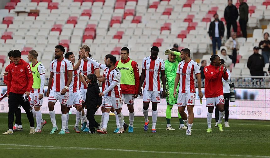 Sivasspor galibiyet serisini 3 maça çıkarttı