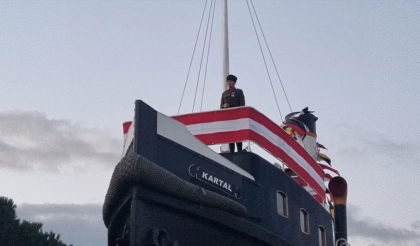 Atatürk'ün "Geldikleri gibi giderler" sözünü söylediği istimbot Çanakkale Deniz Müzesi'nde sergileniyor