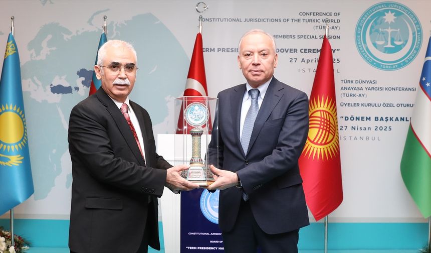 Anayasa Mahkemesi, TÜRK-AY dönem başkanlığını Azerbaycan Anayasa Mahkemesine devretti
