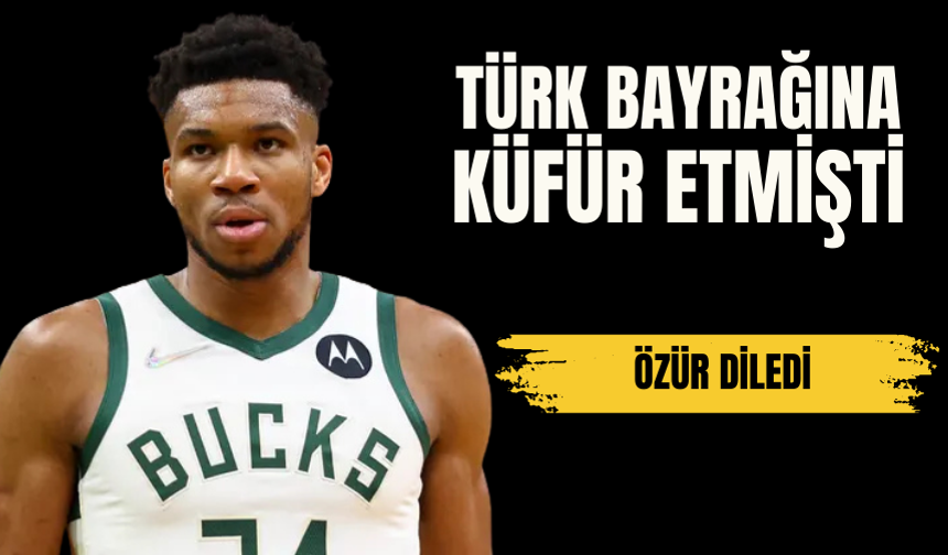 Türk Bayrağına Küfür Etmişti!  Giannis Antetekounmpo'dan Yeni Paylaşım