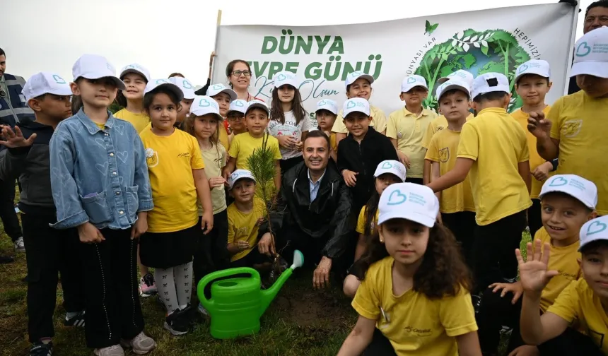 Başkan Akın: 'Çevre bize emanet'