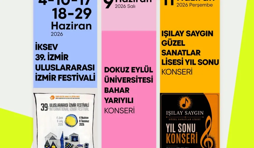 İzmir AASSM'de yaz enerjisi