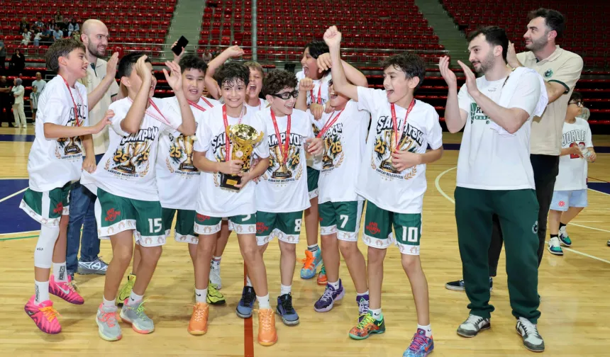 Karatay U12 A Takımı potada Konya Şampiyonu oldu