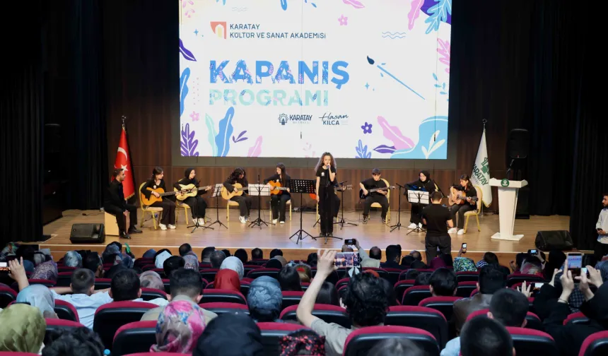 Konya Karatay Kültür ve Sanat Akademisi'nden muhteşem final