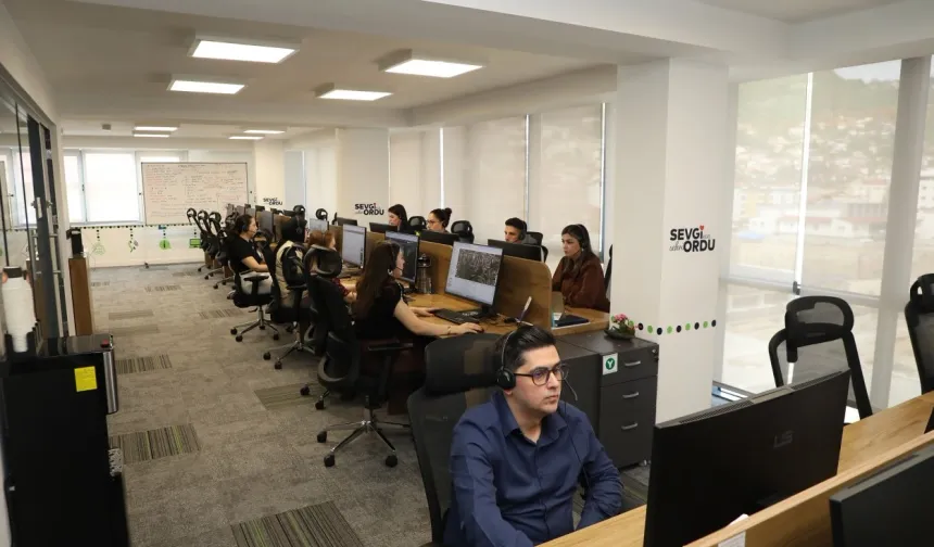 Ordu'da Çözüm Merkezi hizmete girdi
